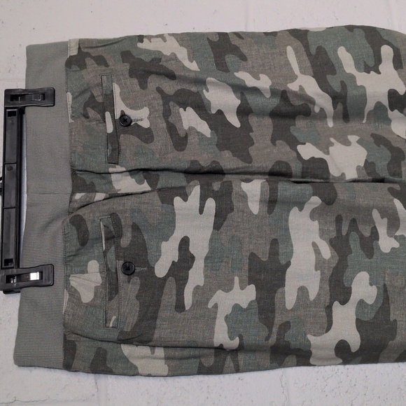 Lucky Brand Linen Blend Camouflage Jogger Pants Size Large NWT - Picture 7 of 9
